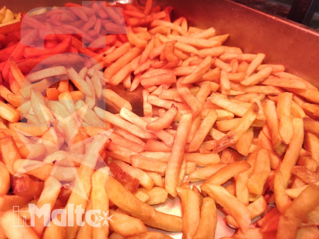 Salini Resort - Patatine fritte Patatine fritte servite nel buffet del ristorante Vecchia Napoli
